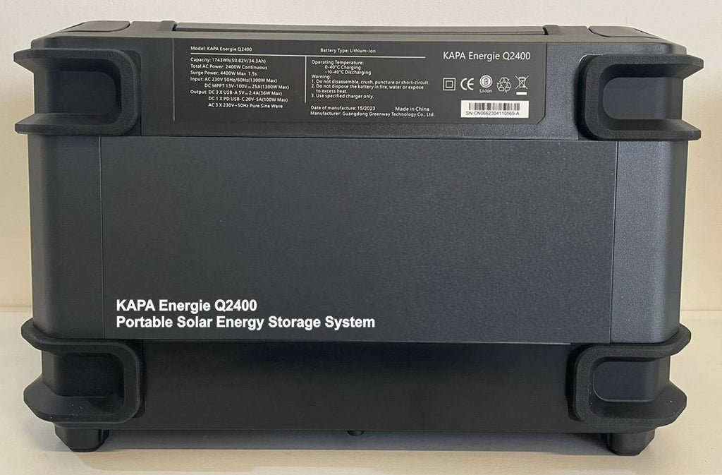 KAPA Energie Q2400 Solar Ready UPS System