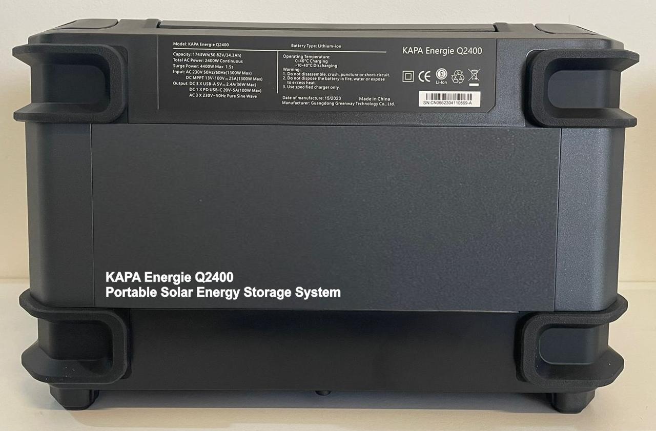 KAPA Energie Q2400 Solar Ready UPS System