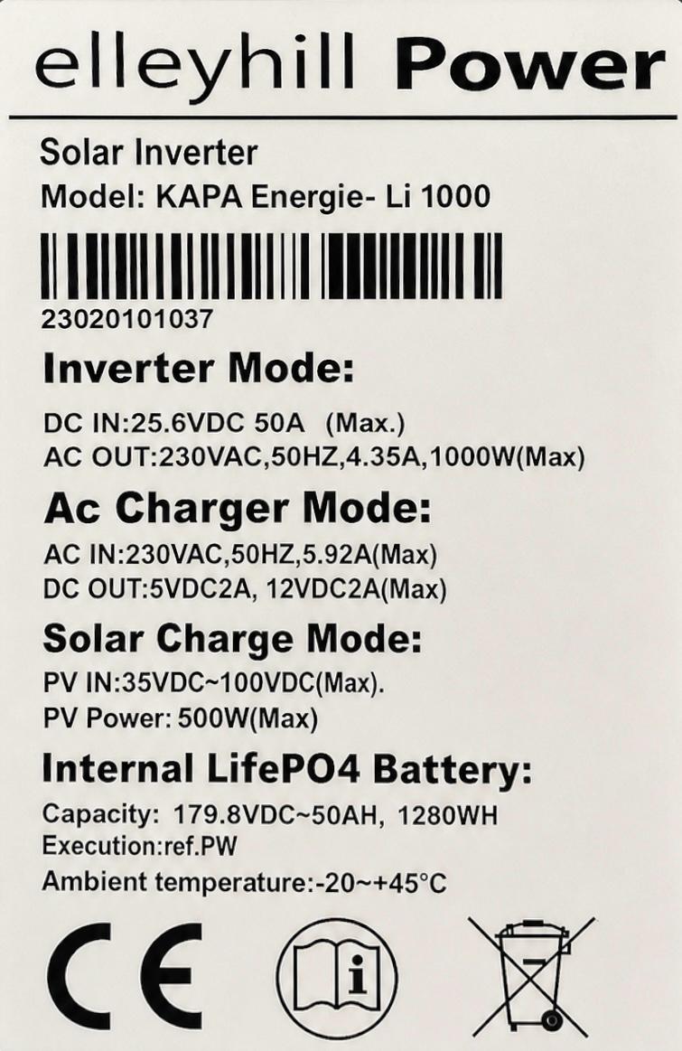 KAPA Energie Li-1000
